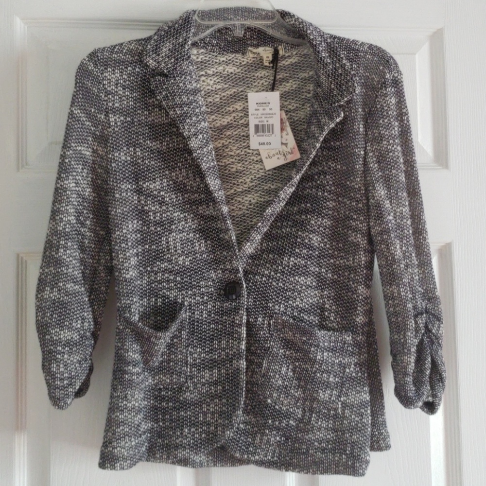 Knit Blazer
